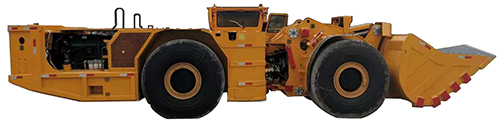 Load haul dump loader,bucket volume 2-4m3 with DANA PARKER MICO parts