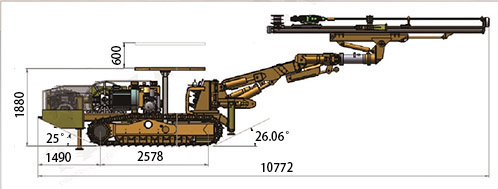 extremely productive and reliable mining development drilling rigs